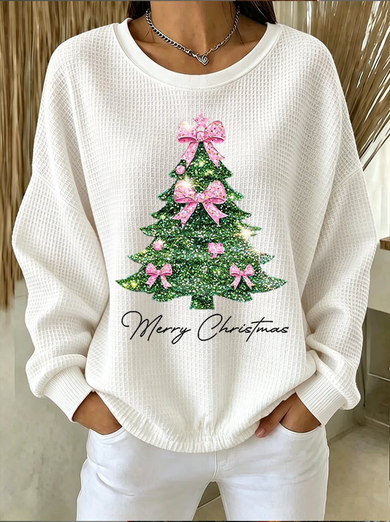 Women's Christmas Print Sweatshirt
