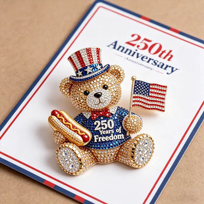 US 250th Anniversary Commemorative Brooch