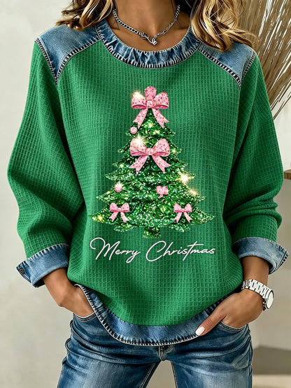 Women's Christmas Print Sweatshirt
