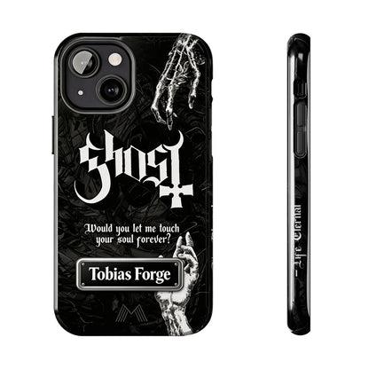 Rock Your Style – Customizable Nameplate Ghost Phone Case