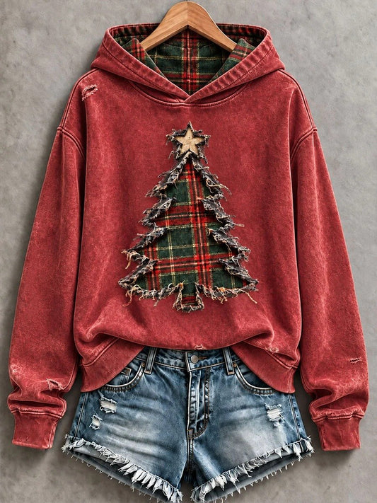 Women's Christmas Printed Hoodie