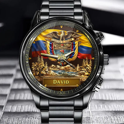 Proud Colombian - Personalized Expatriate Watch