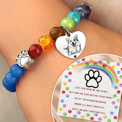 Custom Photo Rainbow Bridge Bracelet - Personalized_yythkg (3)