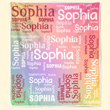 Custom Blanket - Personalized Birthday Gifts For Mom, Dad, Brother, Sister - Little Trouble Maker
