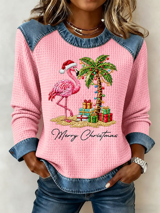 Women's Christmas Print Sweatshirt